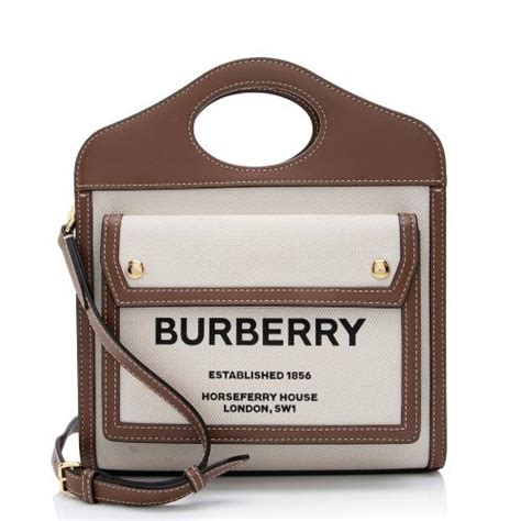 burberry pink tote bag|burberry mini horseferry canvas tote.